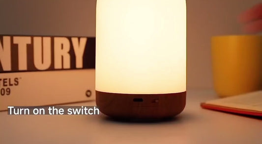 LED bedside lamp RGB color - Changing ambient light