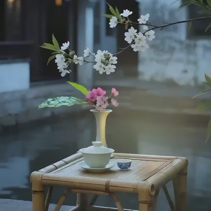 Ceramic Goldfish Lamp – Rechargeable Touch LED Table Lamp