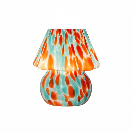 Professional White Background Colorful Mushroom Lamp