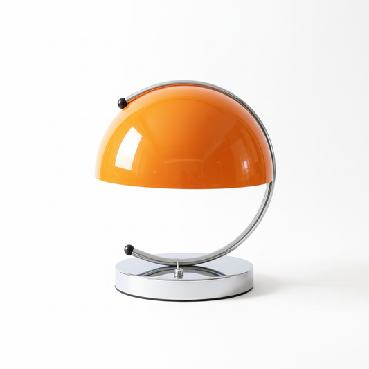 Bauhaus Mushroom Lamp | Handmade Glass Pudding Table Lamp