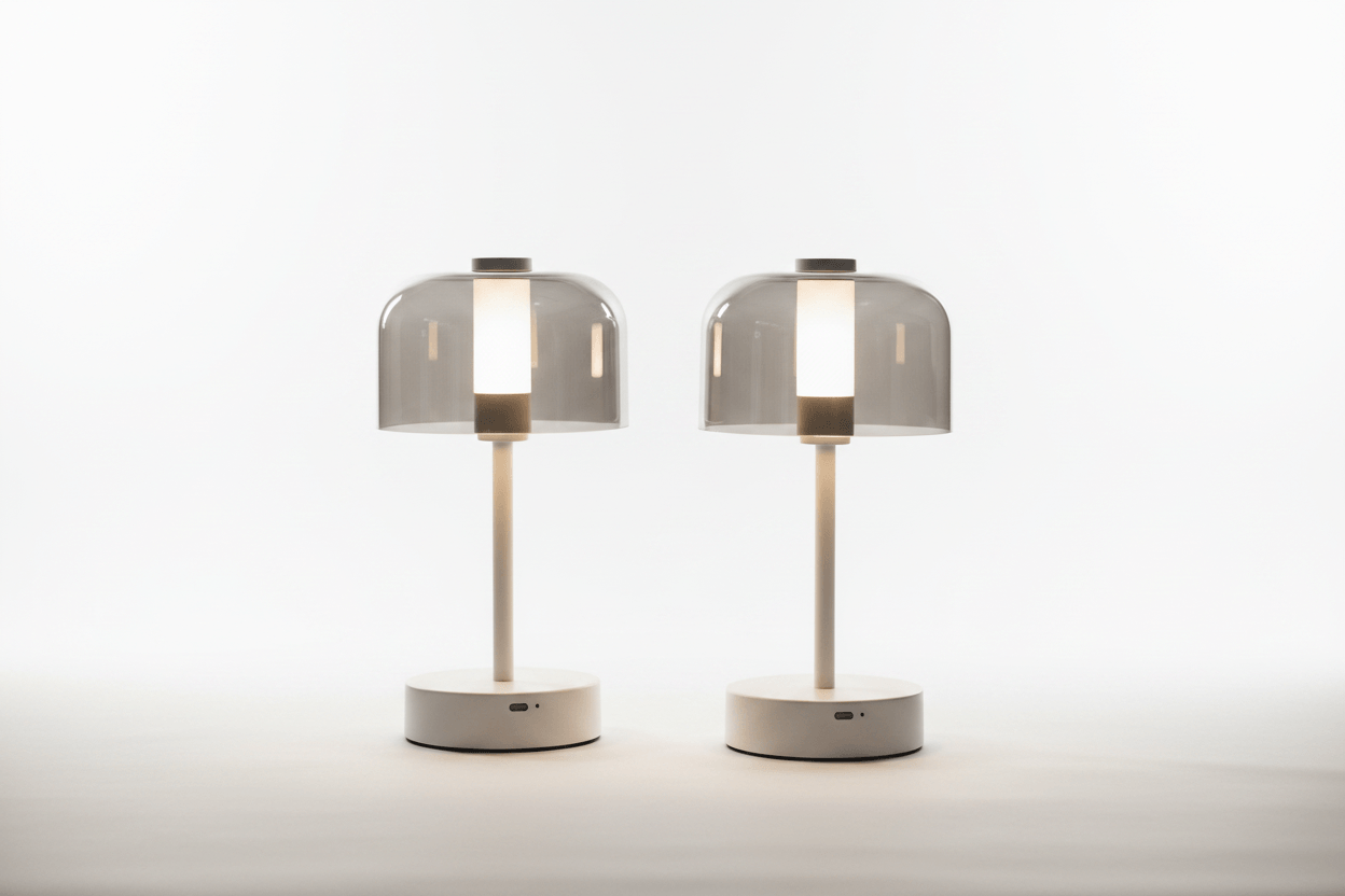 Lumiosa™ Cordless Rechargeable Table Lamp – Dimmable Touch Sensor | 15H Battery | Indoor & Outdoor