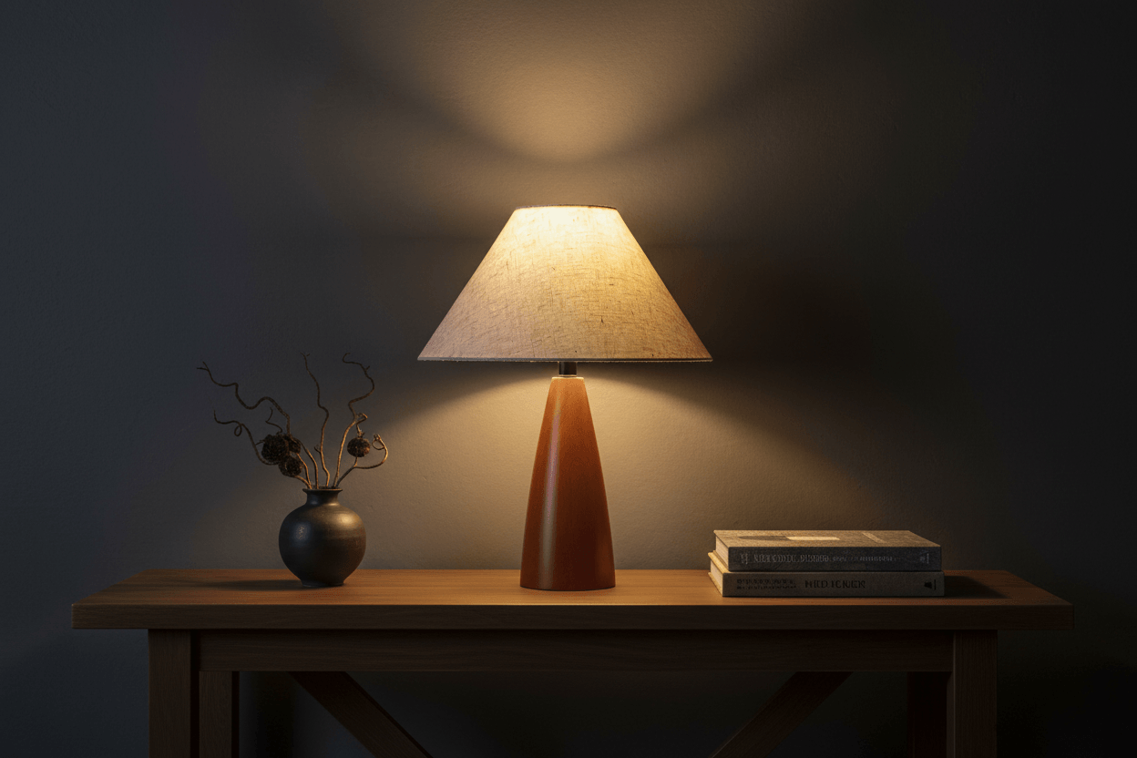 Wood Lamp - Boutique Console