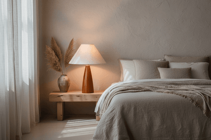 Wood Lamp - Japandi Bedroom