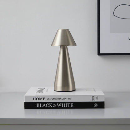 Small LED table lamp USB Type-C rechargeable design