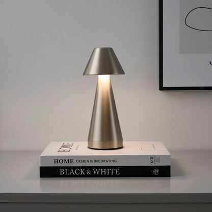 Portable rechargeable mini lamp with 3 color modes